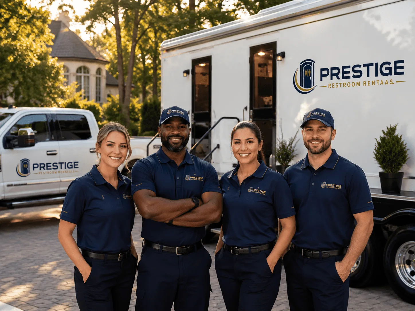 Trusted Luxury Portable Restrooms company in Langley, AR